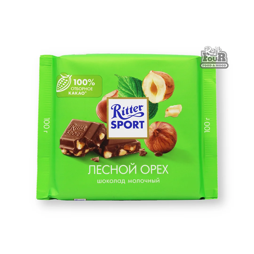Milk chocolate "Ritter Sport Hazelnut" 100g